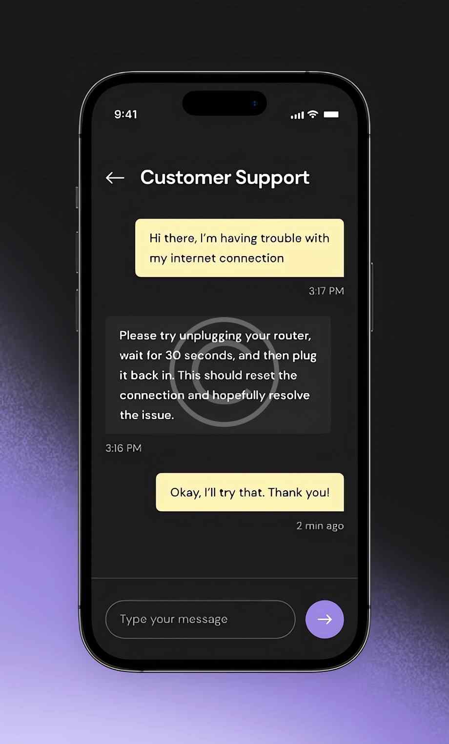 Support Chatbot 14 About Image4 Copyright